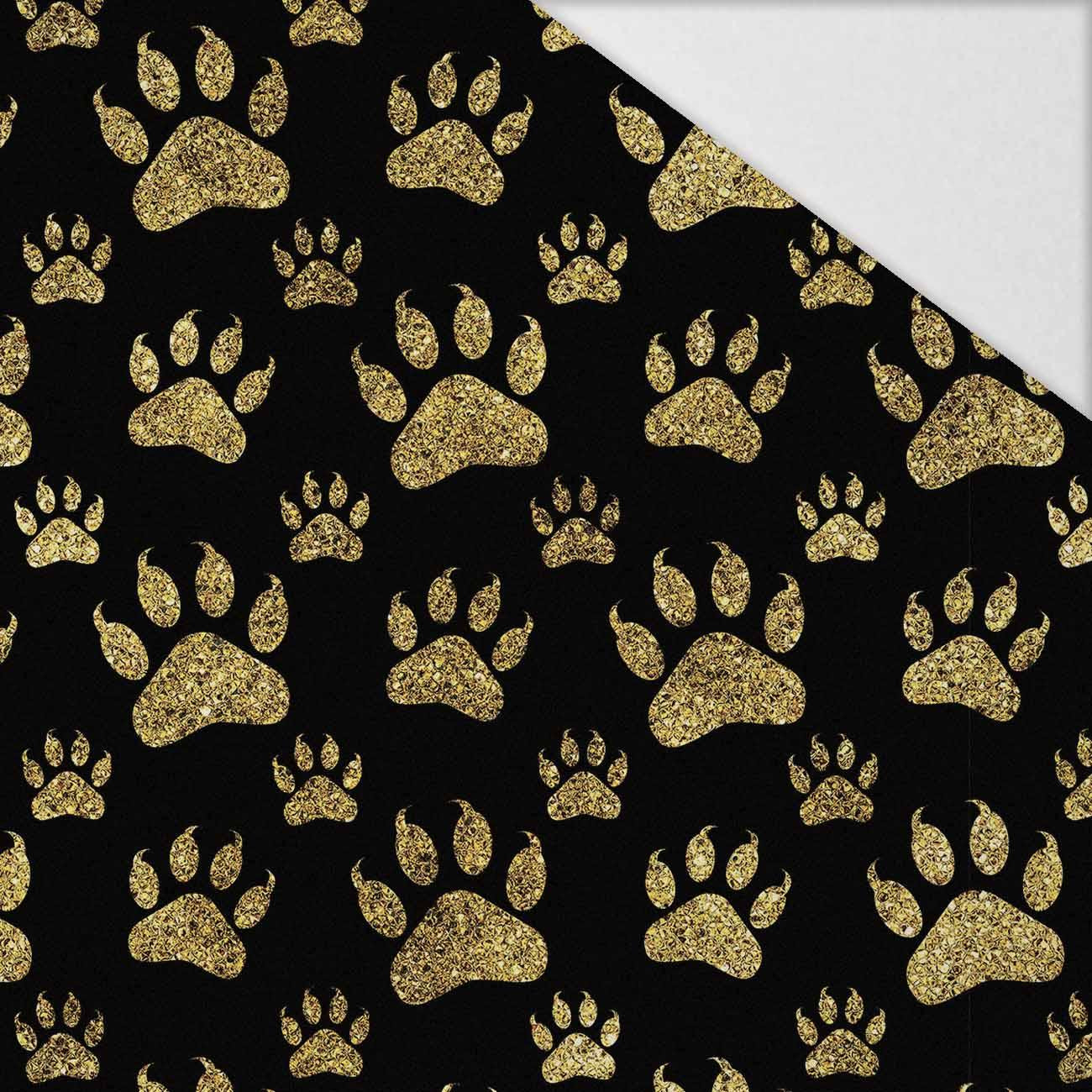 BLACK & GOLD GLAMOUR wz. 8 - Hydrophobic brushed knit