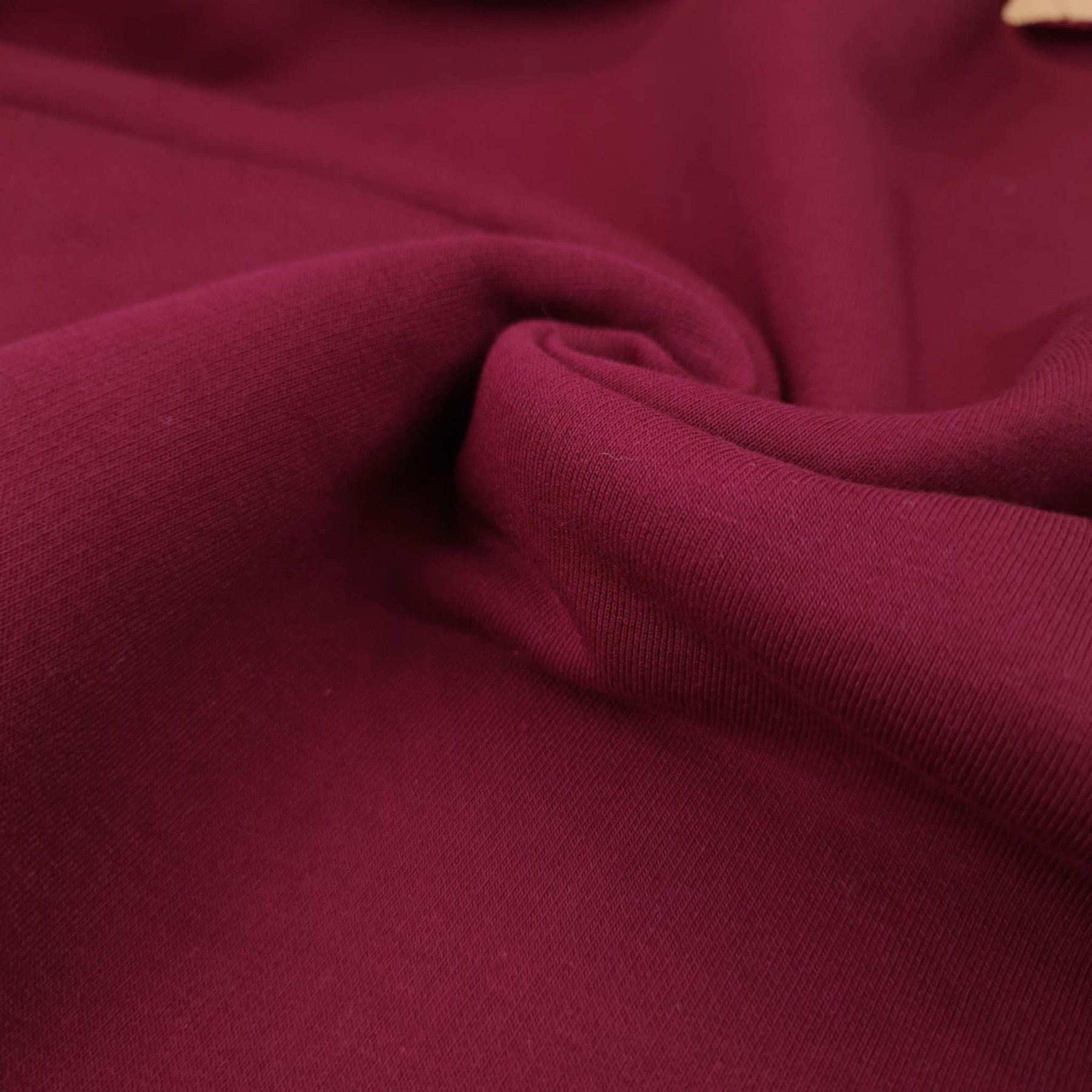 Thick brushed sweatshirt D300 - MAROON (D-31)