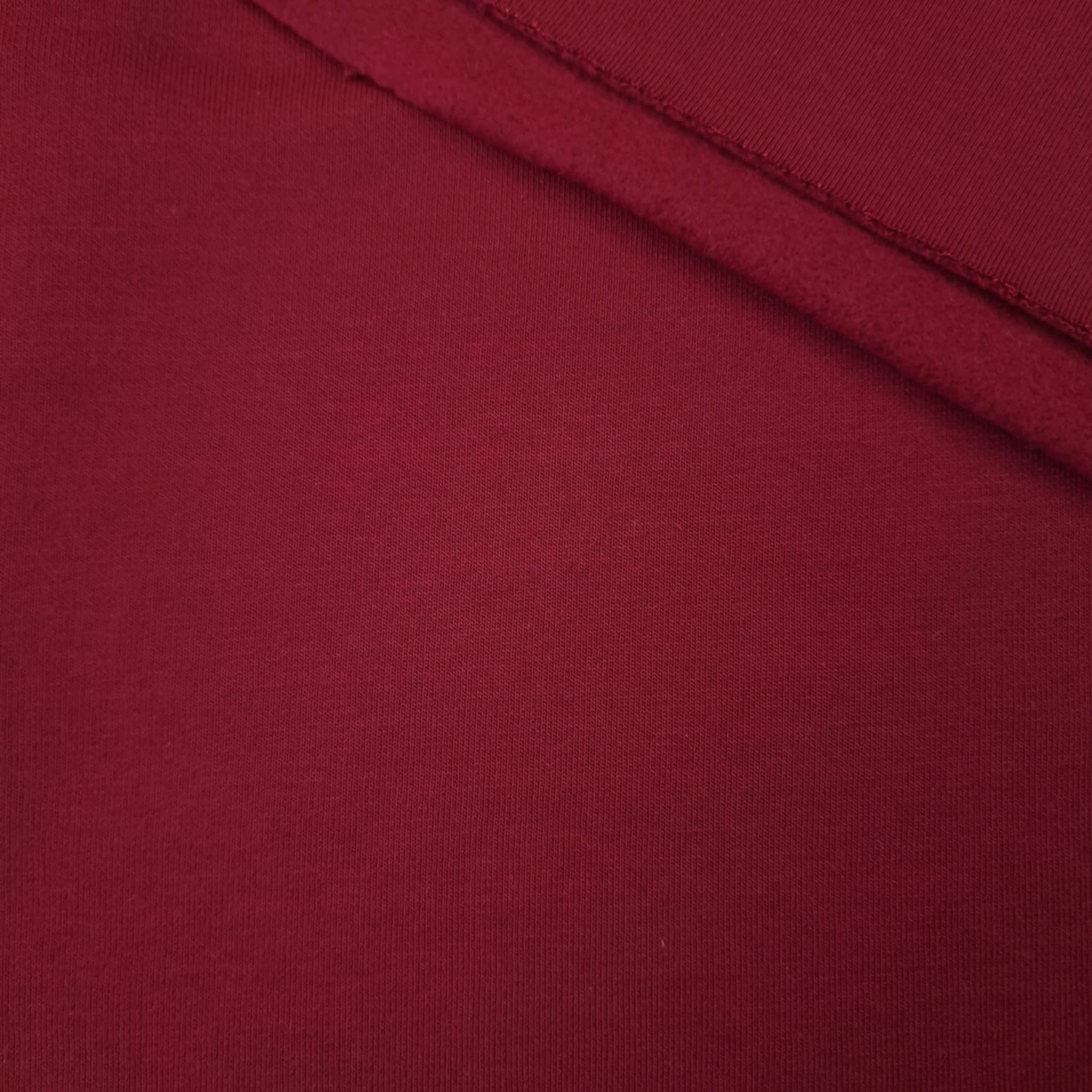 Thick brushed sweatshirt D300 - MAROON (D-31)