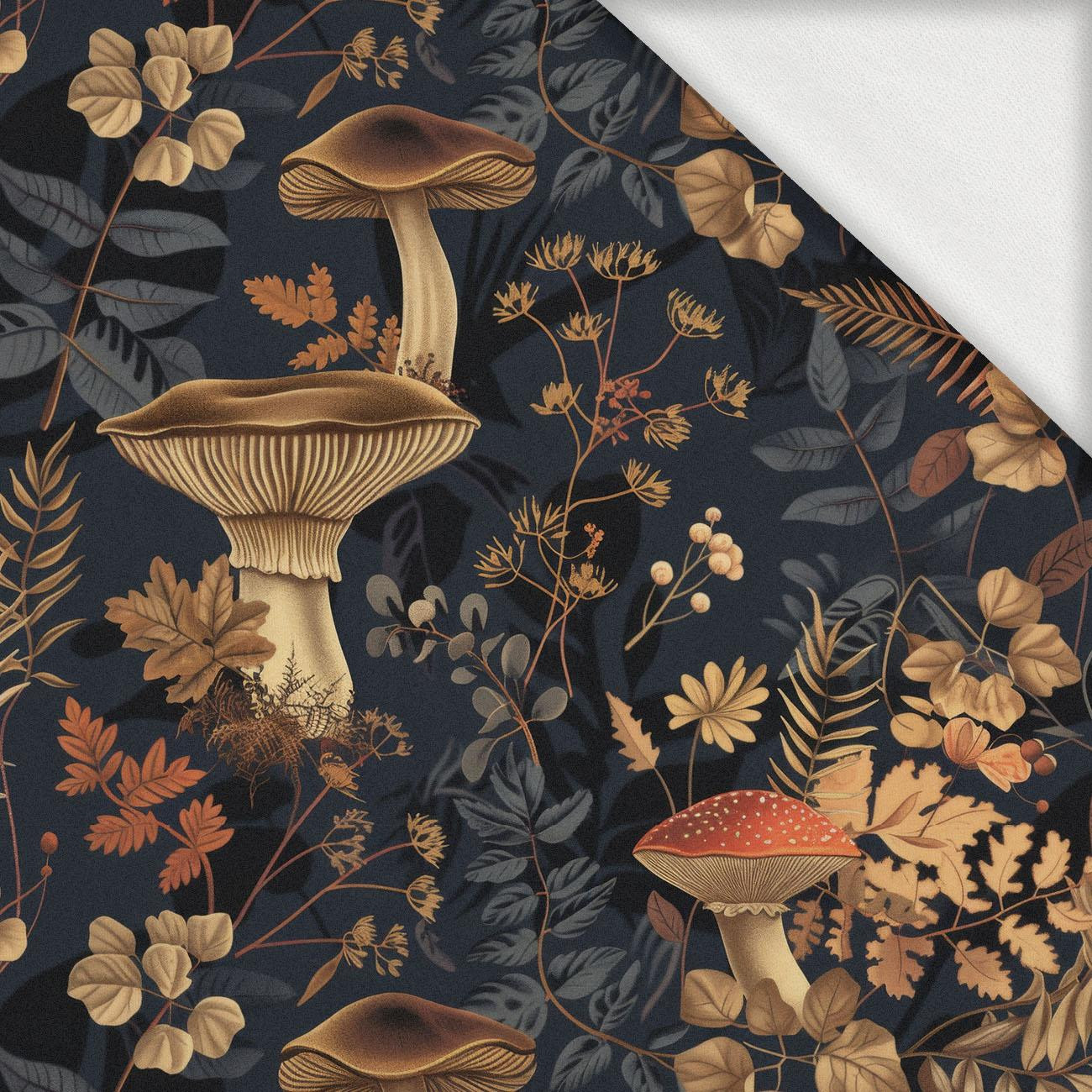 BOTANICAL FOREST WZ. 8 - looped knit fabric with elastane ITY