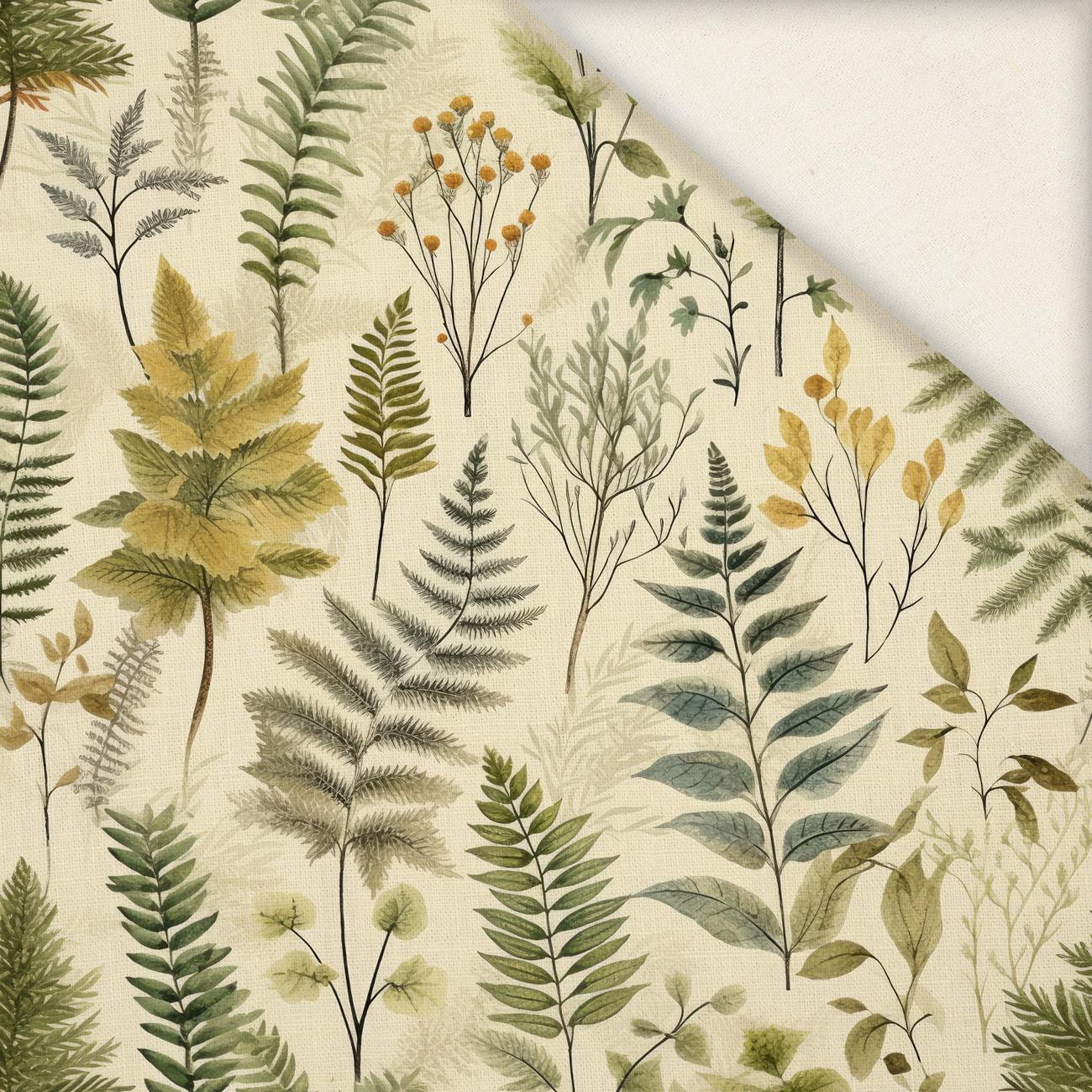 BOTANICAL FOREST wz.6 - Linen 100%