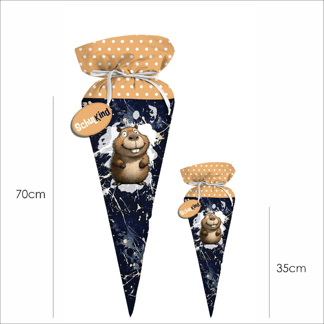 First Grade Candy Cone - CAPYBARA MOMO - sewing set
