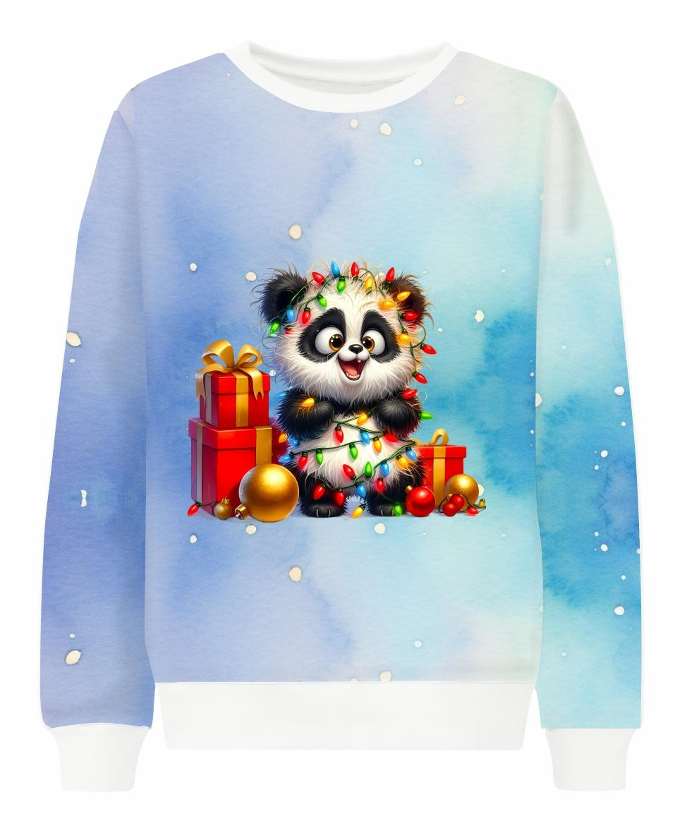 Christmas animal wz. 5 - panel (60cm x 50cm)  Cotton woven fabric