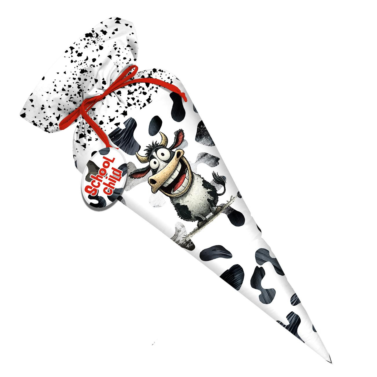 First Grade Candy Cone - COW BESSIE - sewing set