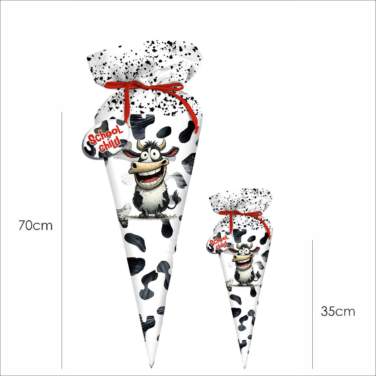 First Grade Candy Cone - COW BESSIE - sewing set