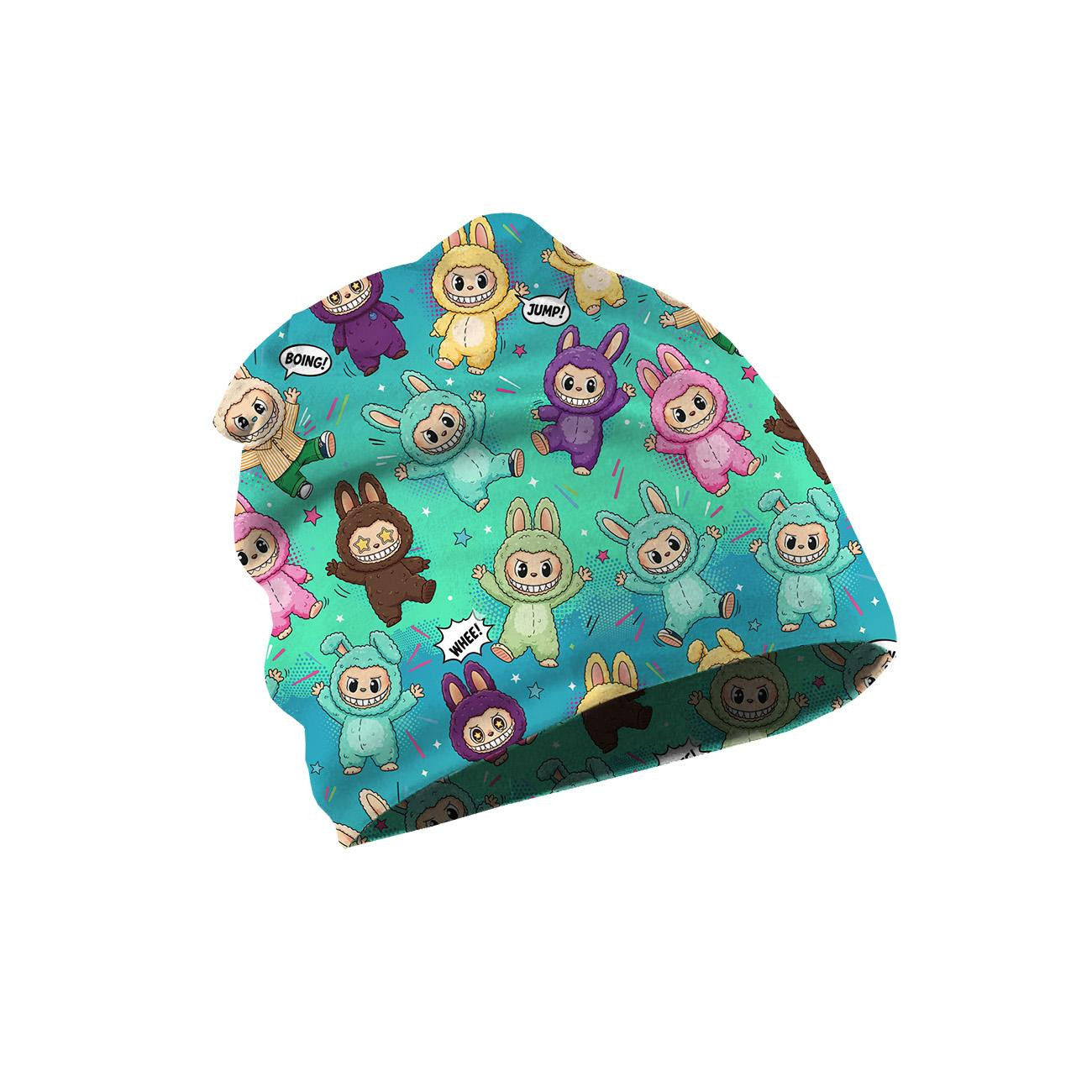 KID'S CAP AND SCARF (CLASSIC) - CREEPY CUTE WZ.3 - sewing set