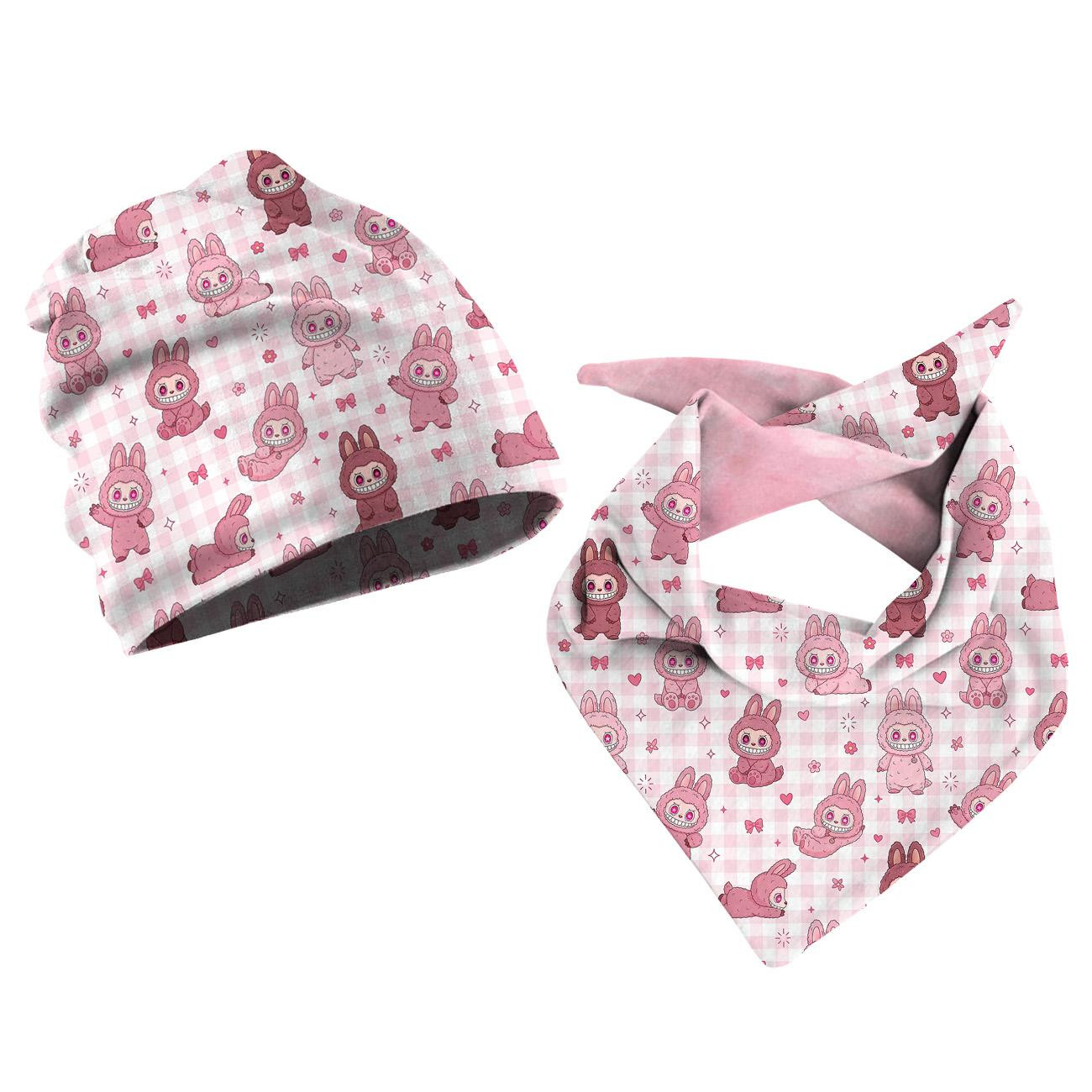 KID'S CAP AND SCARF (CLASSIC) - CREEPY CUTE WZ.7 - sewing set