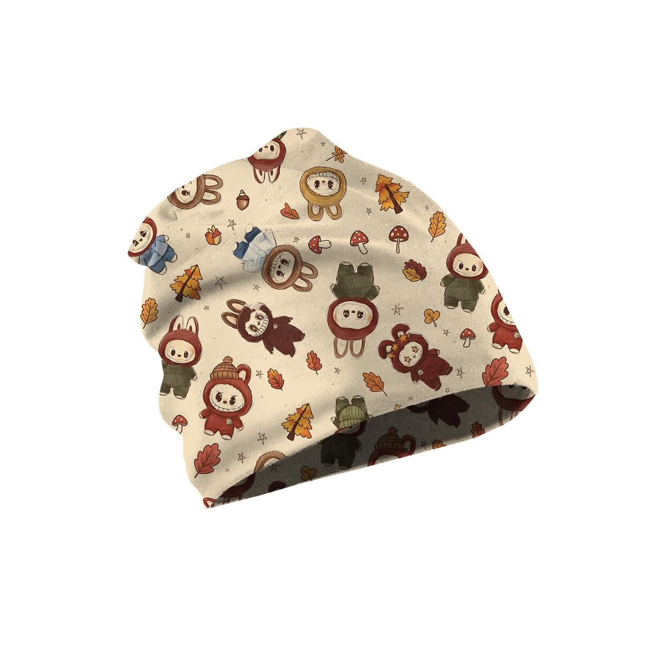 KID'S CAP AND SCARF (CLASSIC) - CREEPY CUTE WZ.8 - sewing set
