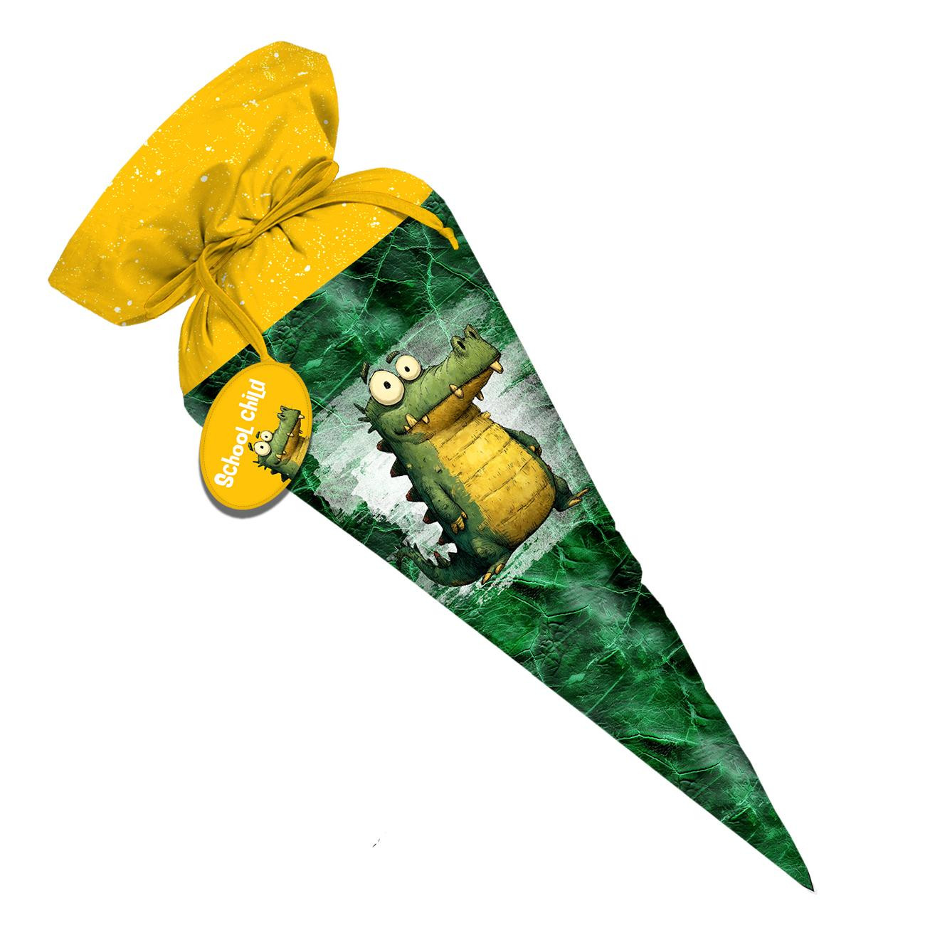 First Grade Candy Cone - CROCODILE DOODLE - sewing set