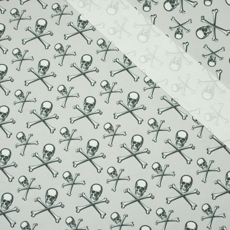 SKULLS AND BONES - quick-drying woven fabric