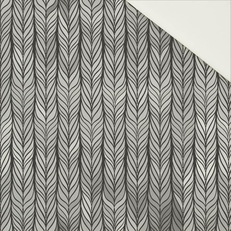 BRAID / grey - Cotton drill