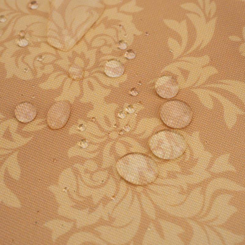DAMASCO pat. 3 (gold) - Waterproof woven fabric