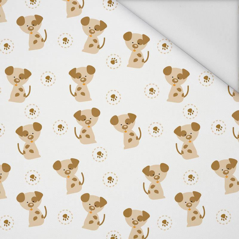 PIEBALD DOGS (ANIMAL GARDEN) - Waterproof woven fabric