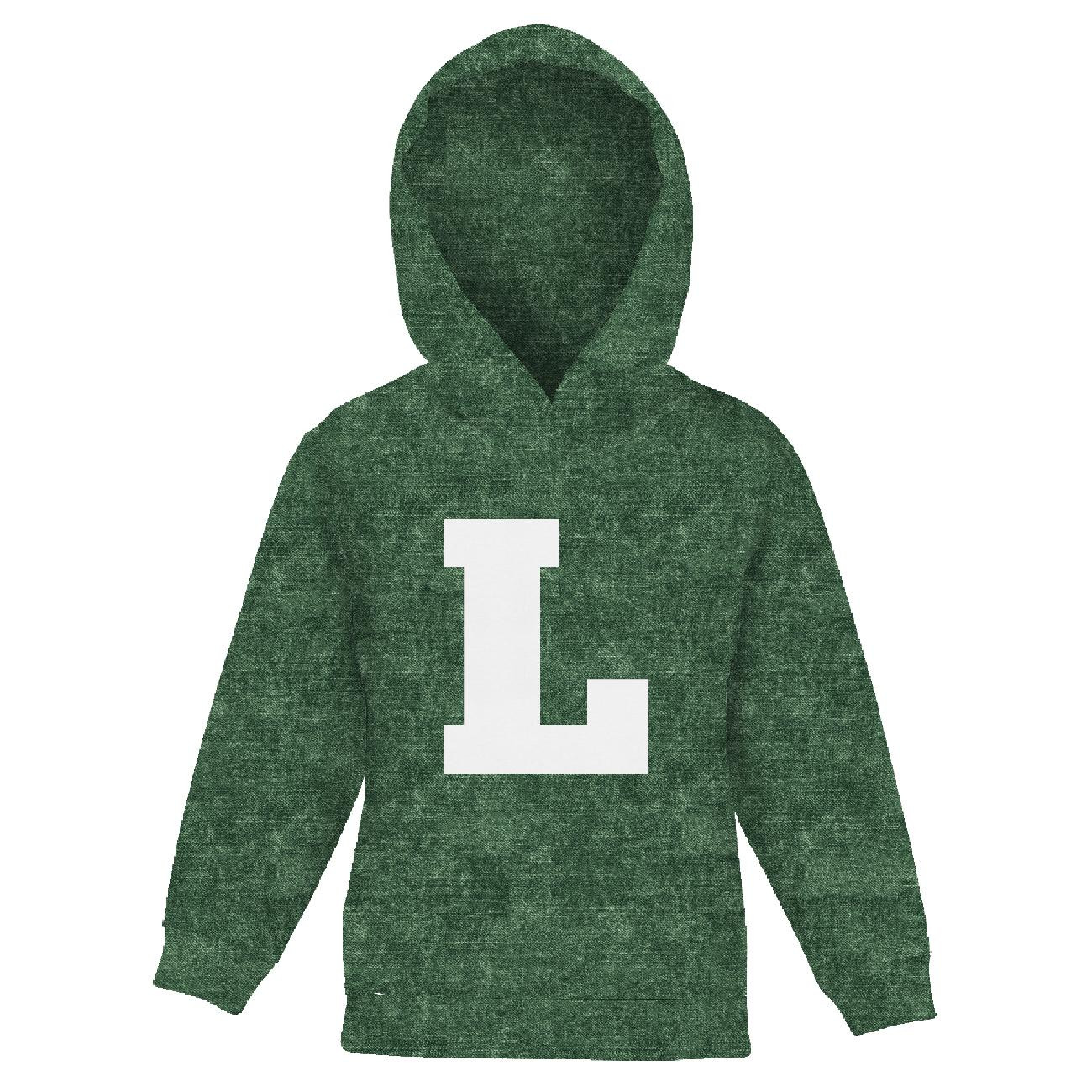 KID'S HOODIE (ALEX) - "L" / acid wash green - sewing set