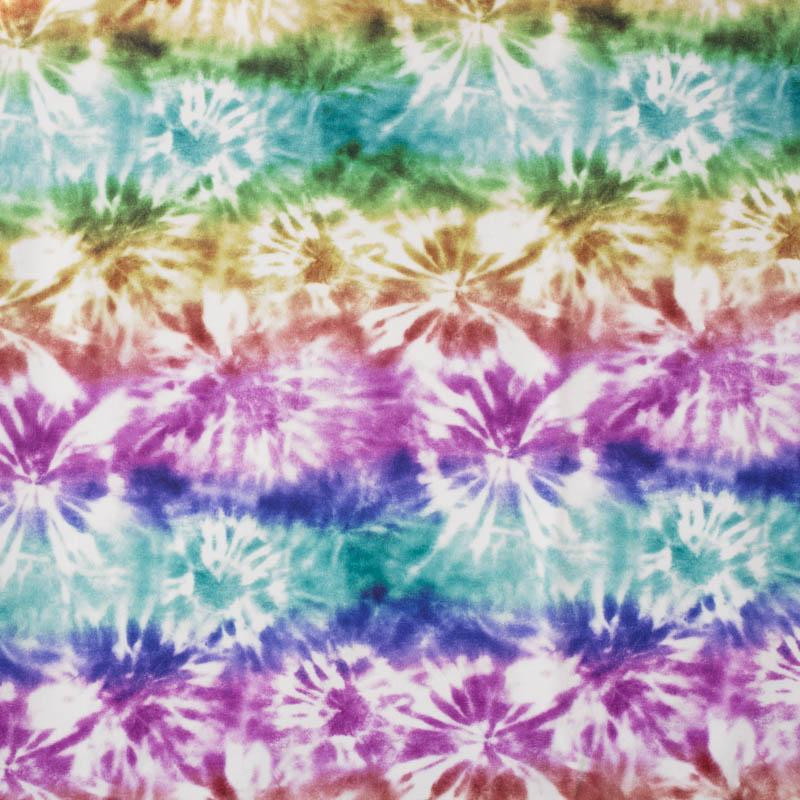 BATIK pat. 1 / pastel - looped knit fabric