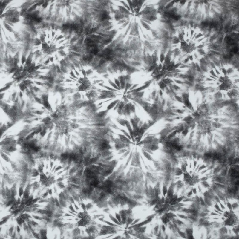 BATIK pat. 1 / grey - looped knit fabric