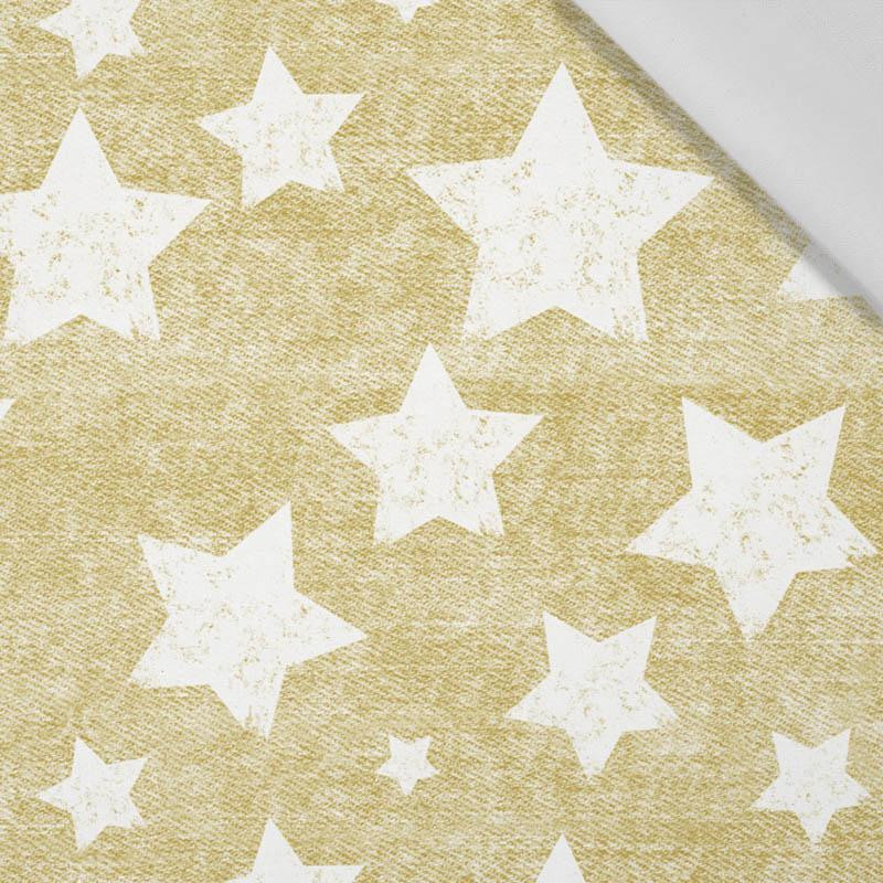 WHITE STARS / vinage look jeans (gold) - Cotton woven fabric