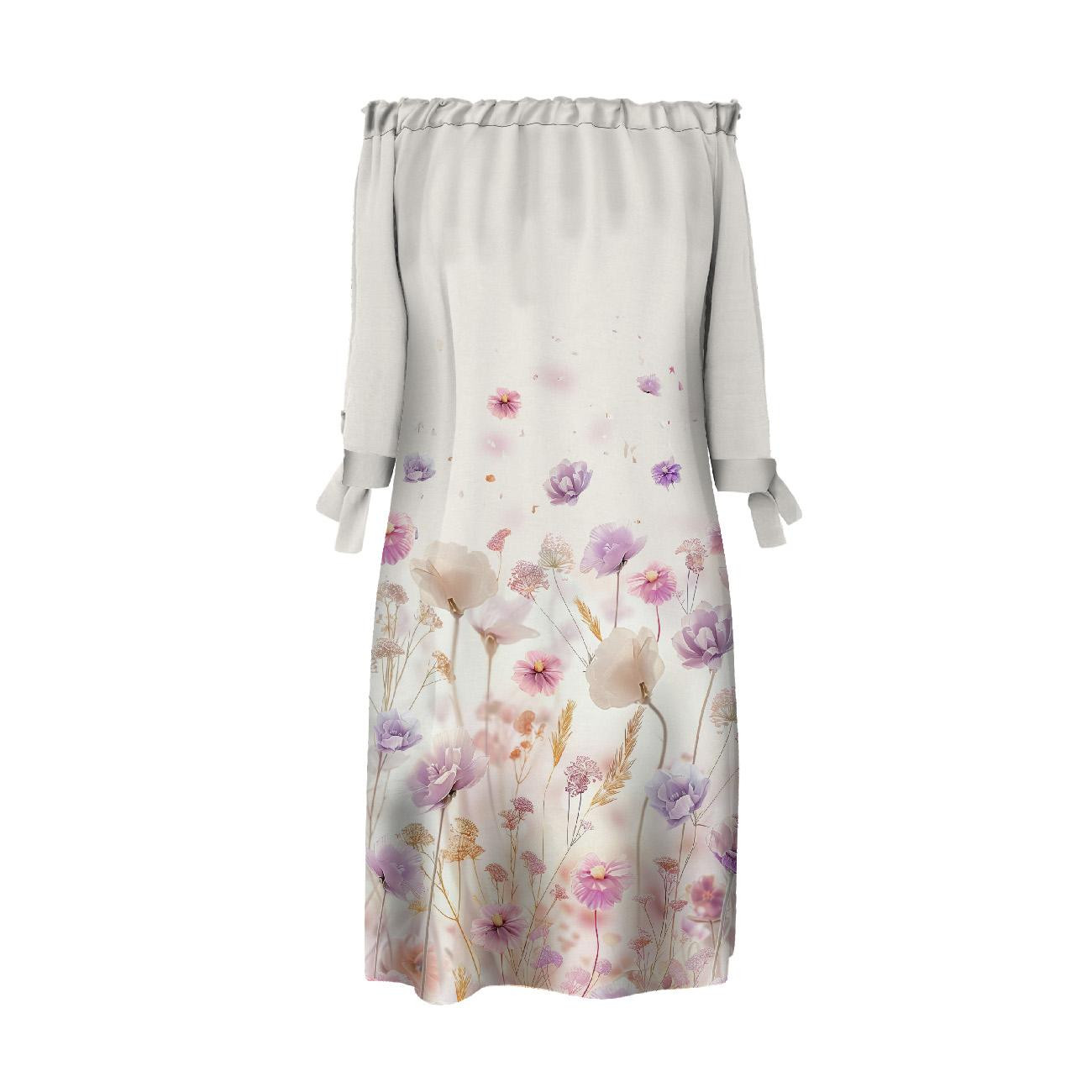 DRESS "CARMEN" - FLOWERS wz.10 - sewing set