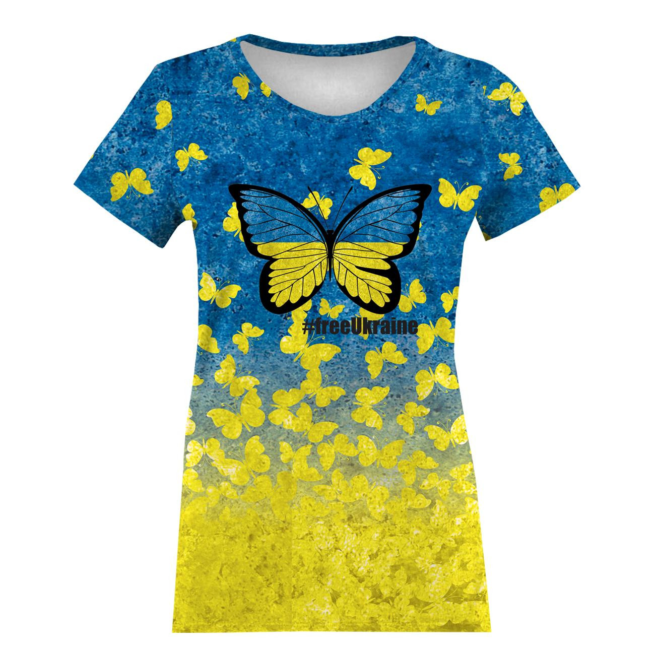 WOMEN’S T-SHIRT - #FREEUKRAINE - single jersey