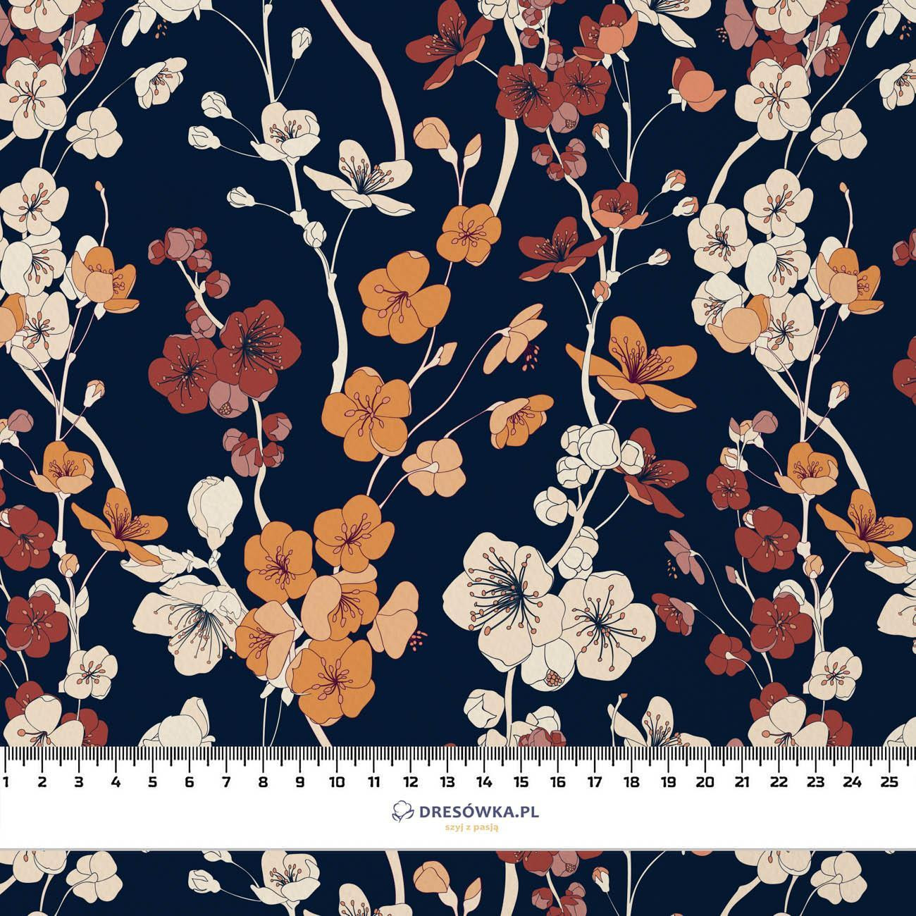 JAPANESE GARDEN pat. 2 (JAPAN)  - Cotton woven fabric