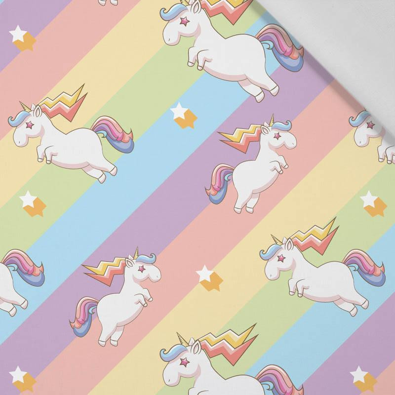 UNICORNS pat.1 - Cotton woven fabric