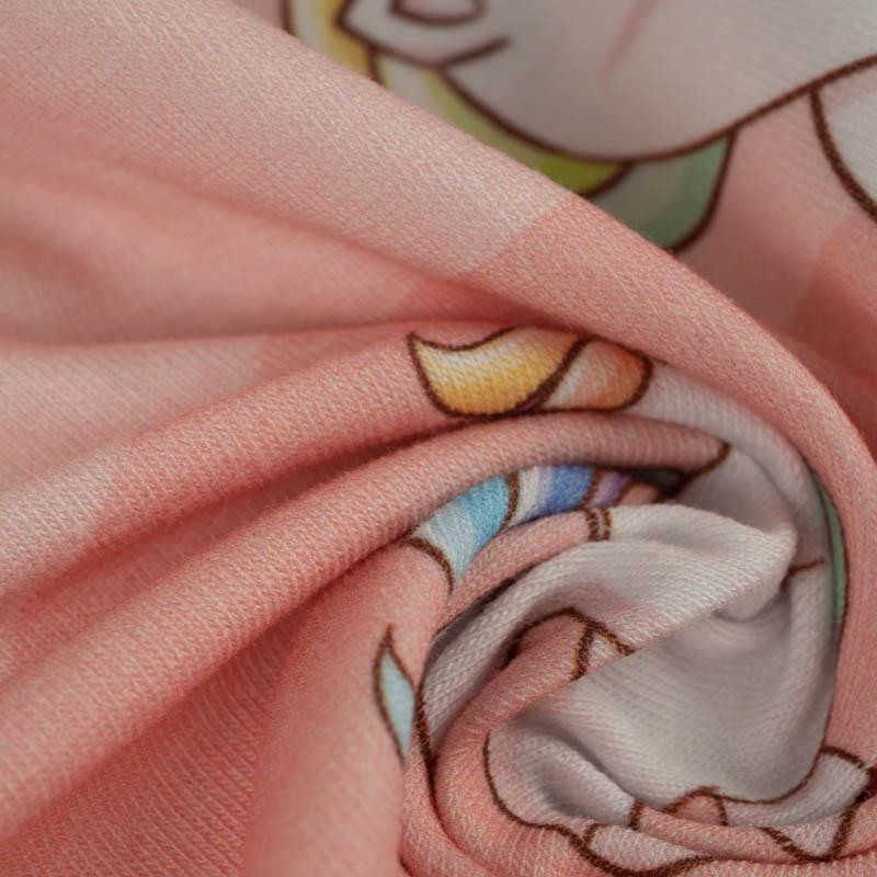 UNICORNS pat. 5 - looped knit fabric