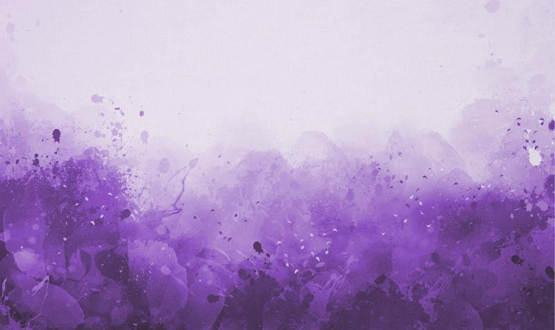 SPECKS (purple) - SINGLE JERSEY PANEL 