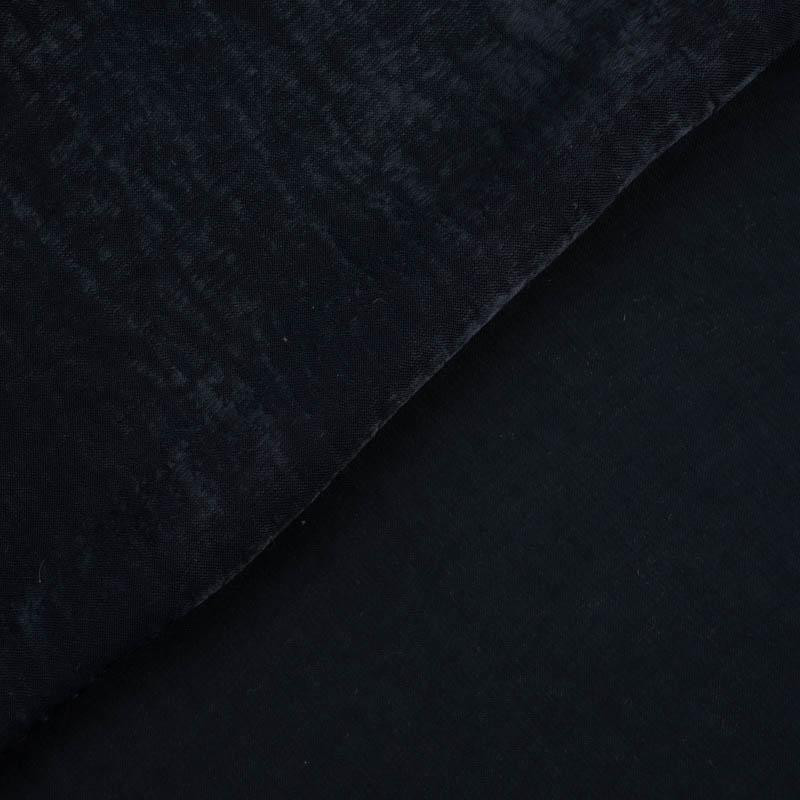 45cm NAVY - Satin crepe
