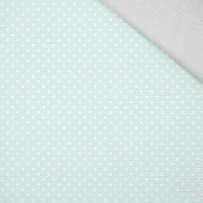 DOTS WHITE / light mint - Panama 220g