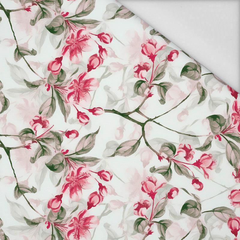 APPLE BLOSSOM pat. 1 (pink) - Waterproof woven fabric