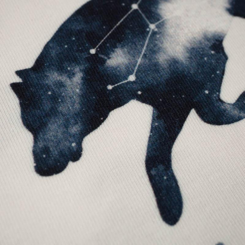 FOREST ANIMALS (GALACTIC ANIMALS) - single jersey with elastane 
