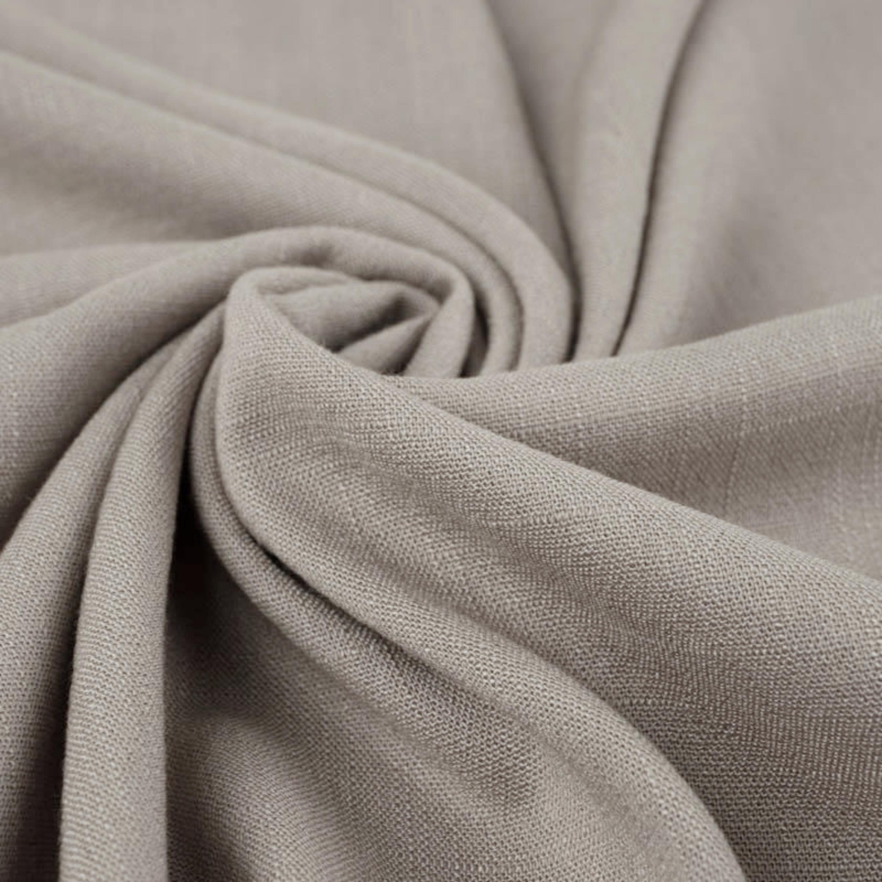 DARK GREY - Linen with viscose