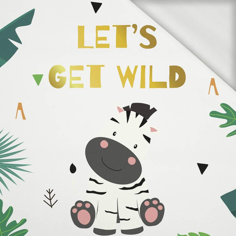LET'S GET WILD ( WILD & FREE ) - panel looped knit