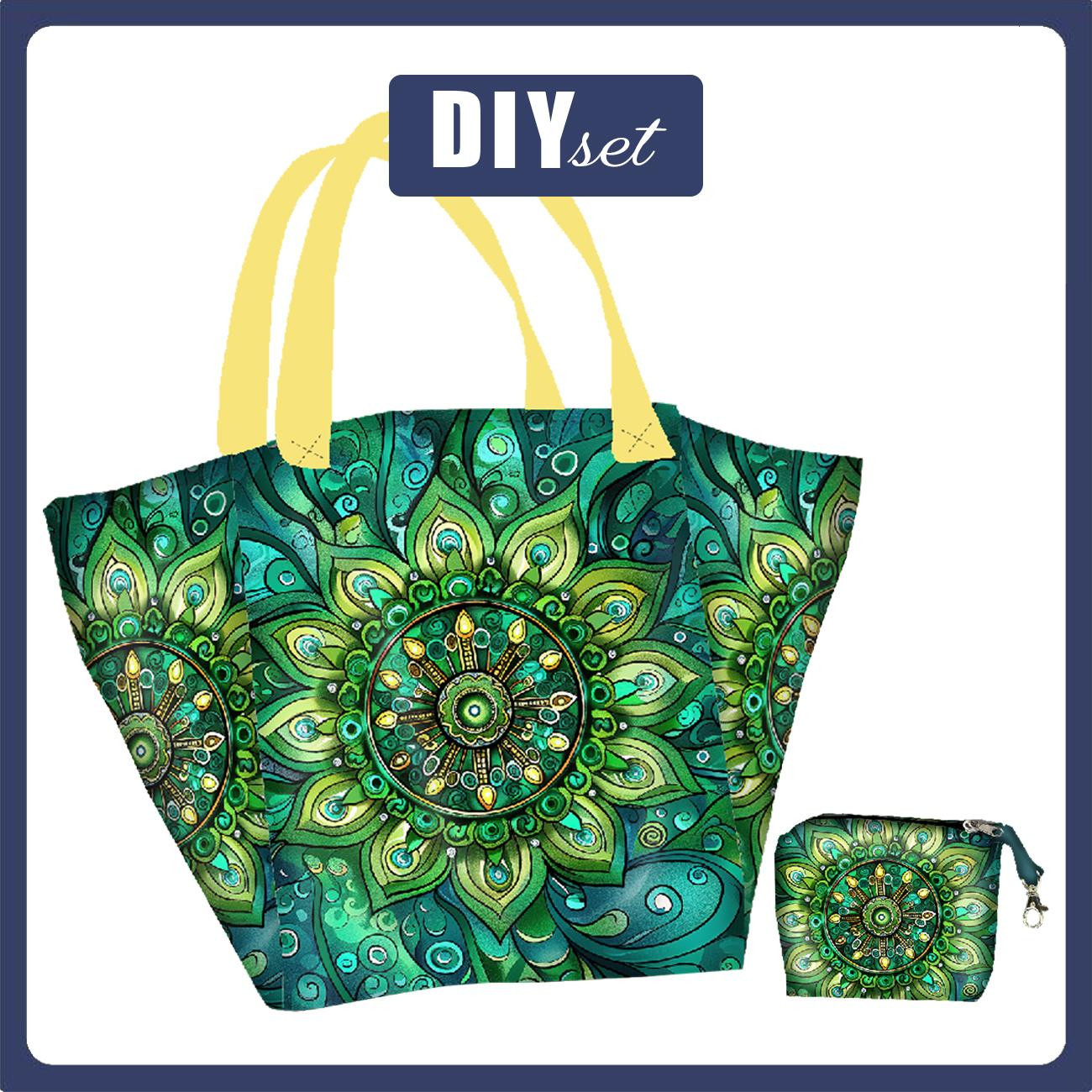 XL bag with in-bag pouch 2 in 1 - MANDALA pat. 6 - sewing set