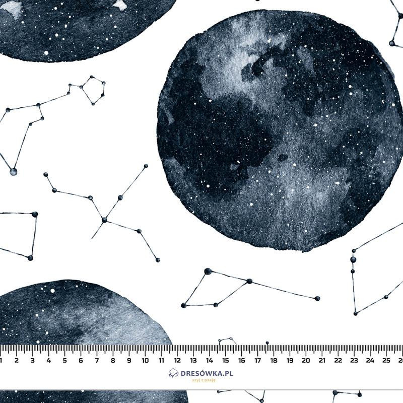 PLANETS AND CONSTELLATIONS (GALACTIC ANIMALS) - Cotton woven fabric