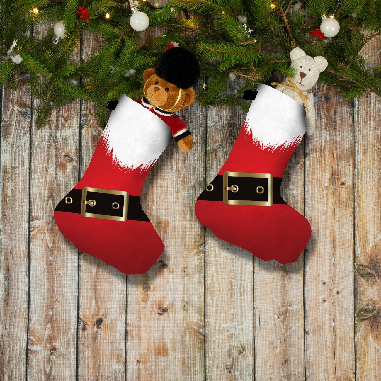 Christmas Stocking Set - SANTA CLAUS