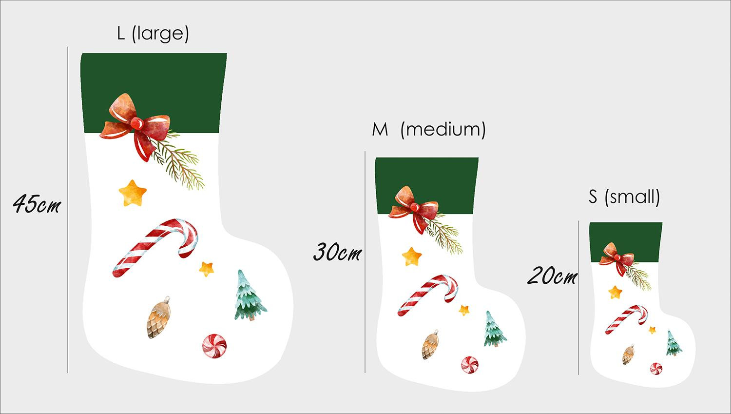Christmas Stocking Set - CHRISTMAS DECORATIONS