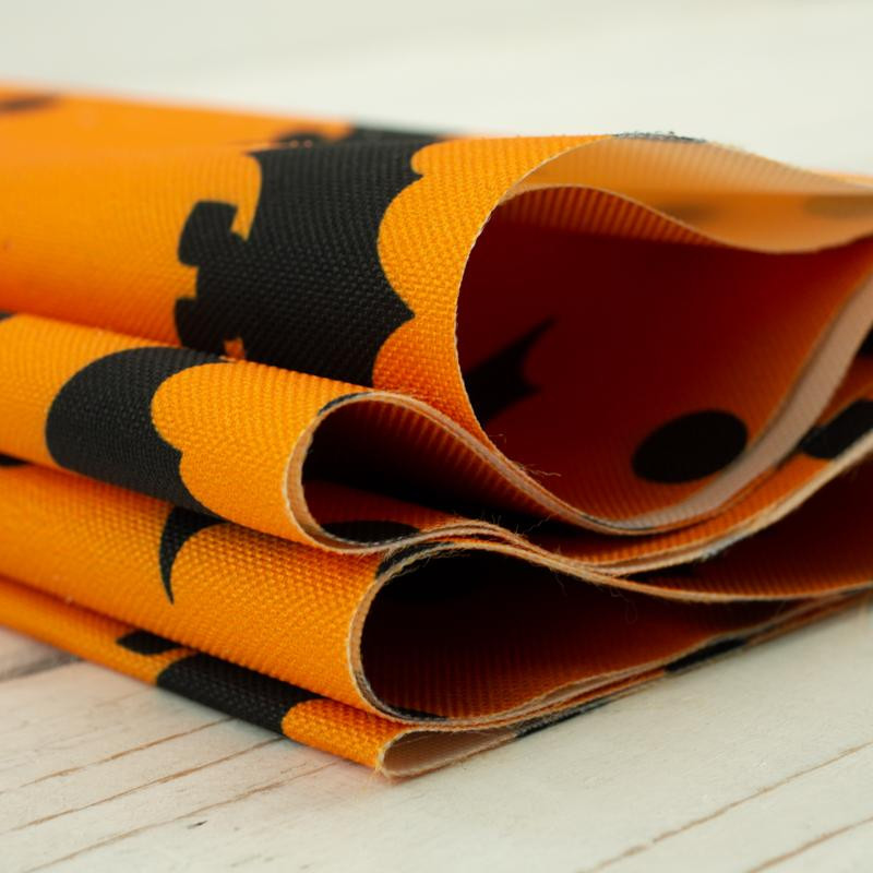 HALLOWEEN SPINNENNETZ BESEN - Waterproof woven fabric