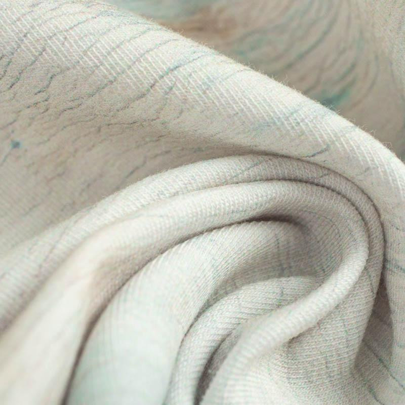 PARCHMENT pat. 3 (SEA ABYSS)  - looped knit fabric