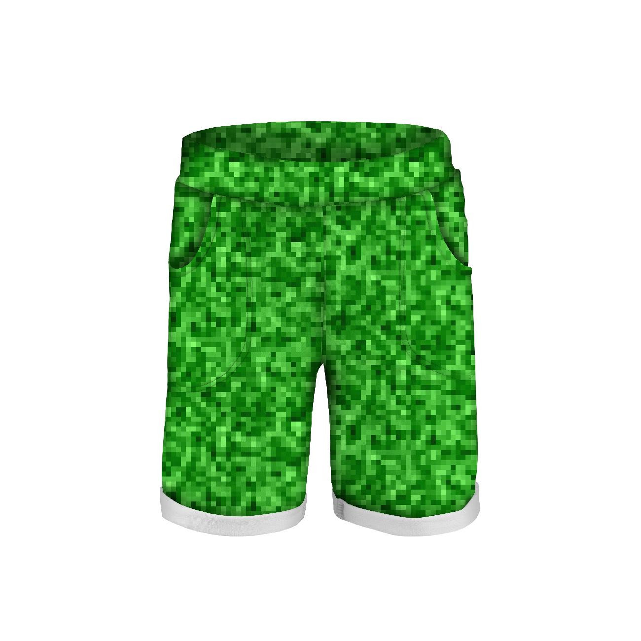 KID`S SHORTS (RIO) - FOOTBALL - looped knit fabric 