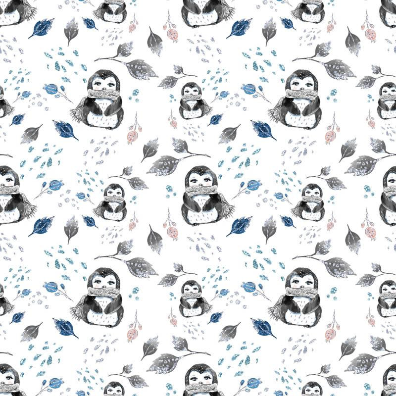 PENGUINS / LEAVES (ENCHANTED WINTER)