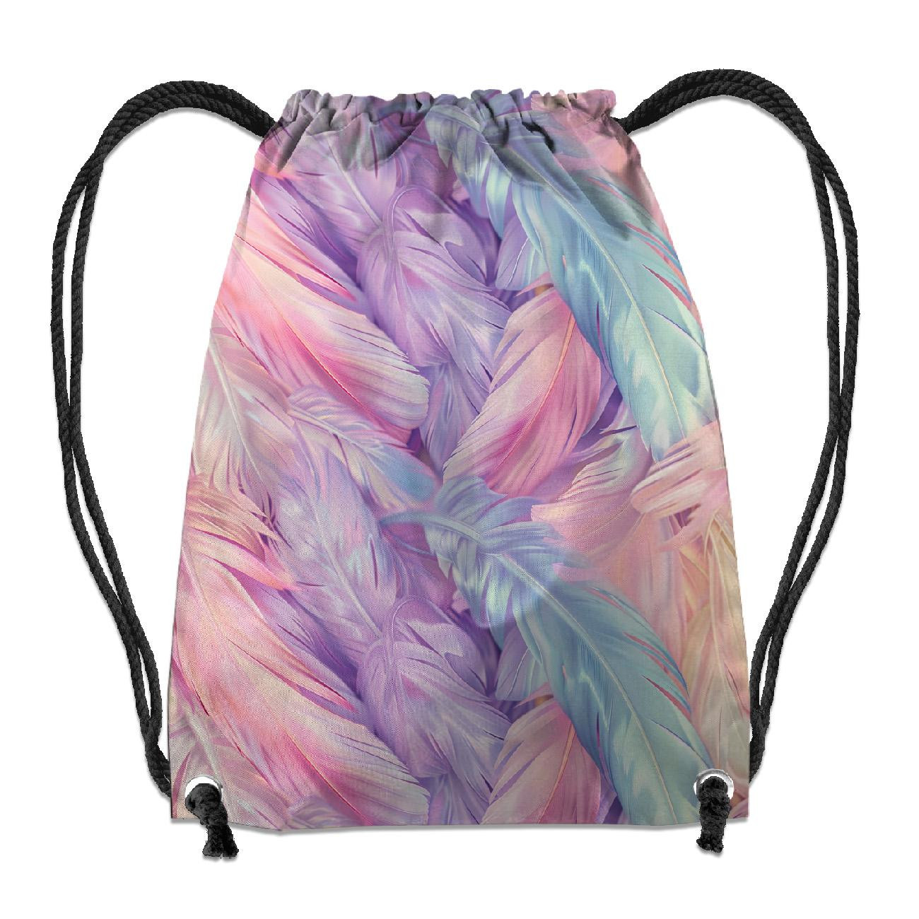 GYM BAG - FEATHERS pat. 1 - sewing set