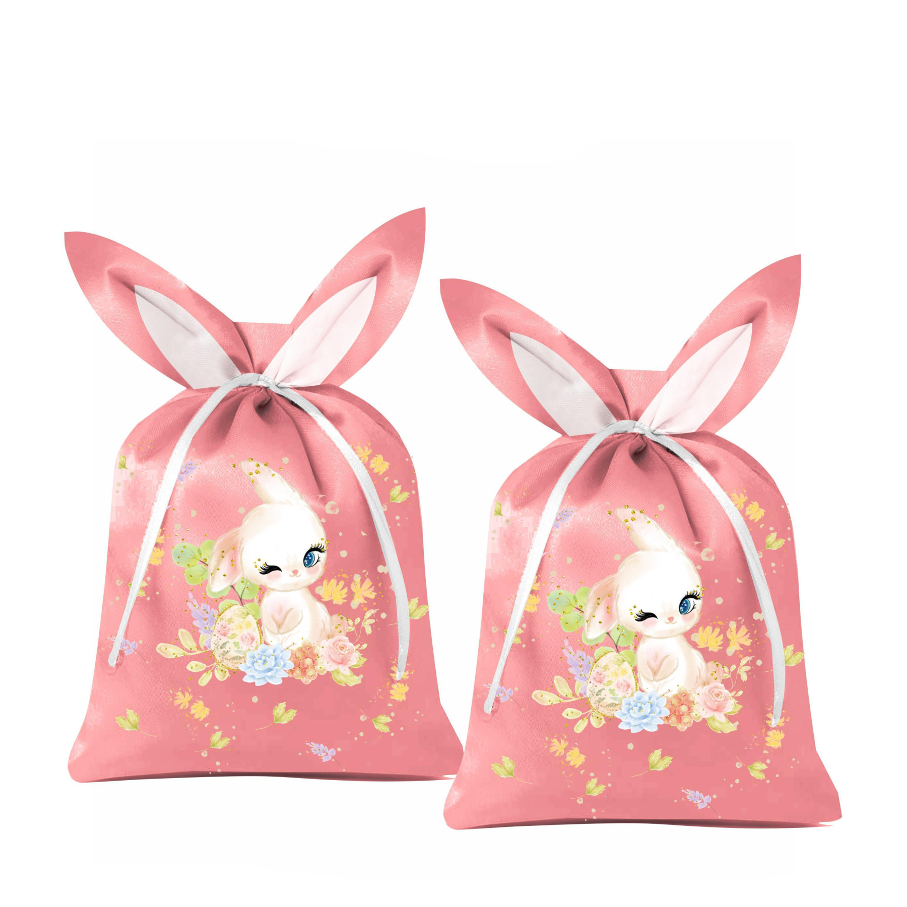 Gift pouches - BUNNY PAT. 1 (CUTE BUNNIES) - sewing set