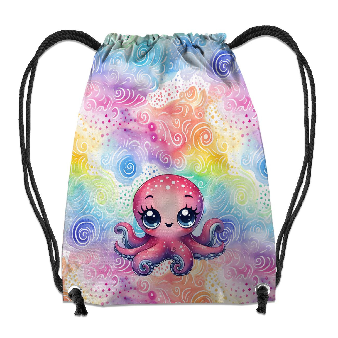 GYM BAG - OCTOPUS (SEA ANIMALS pat. 3) - sewing set