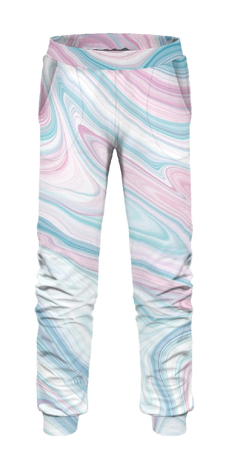 CHILDREN'S JOGGERS (LYON) - WATERCOLOR - looped knit fabric