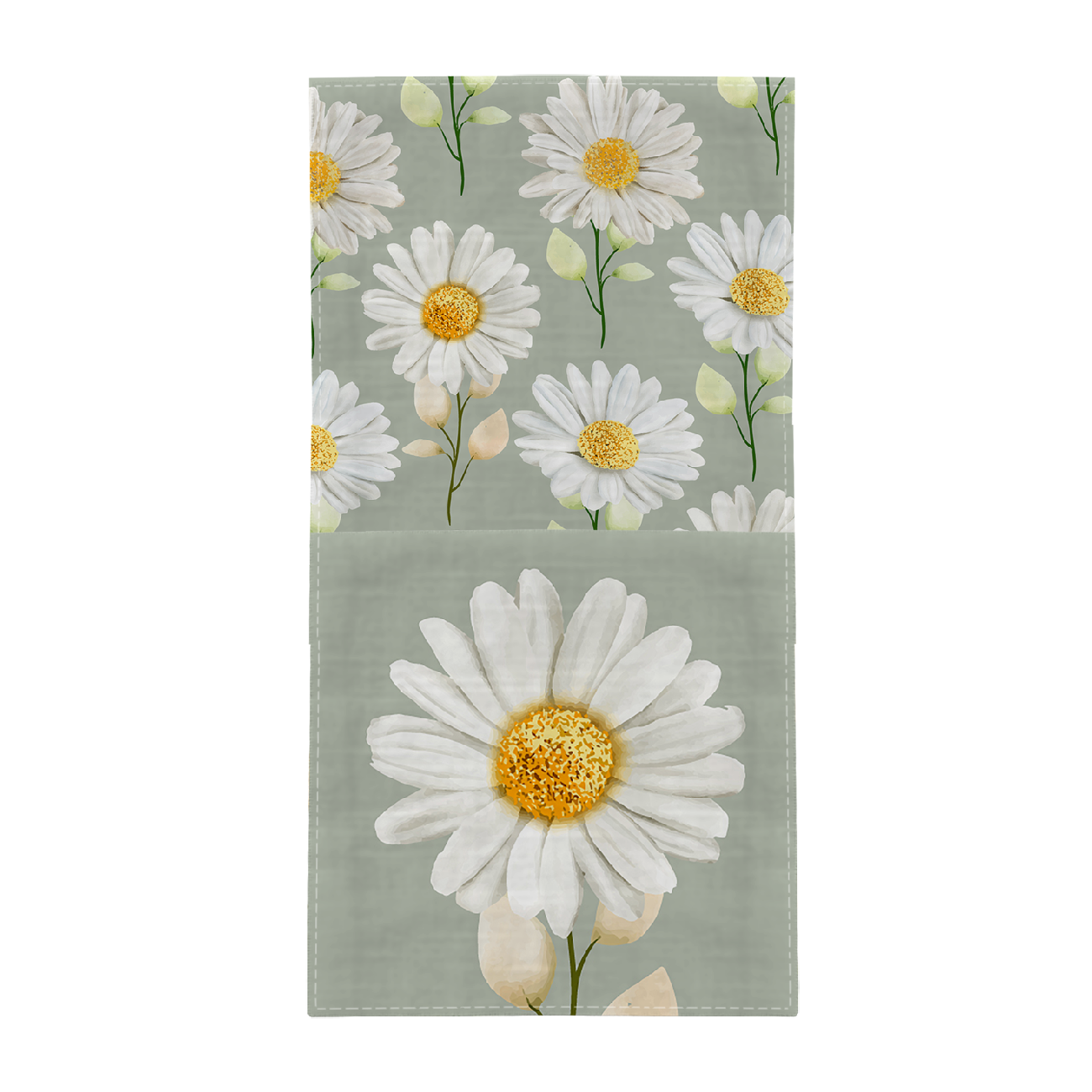 NAPKINS AND RUNNER - DAISIES - sewing set