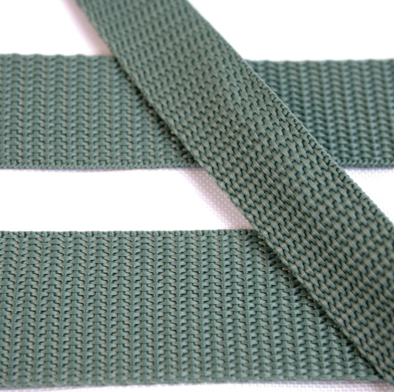 Webbing tape - dirty mint / Choice of sizes