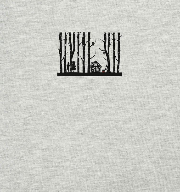 HANSEL AND GRETEL / melange light grey - panel single jersey TE210