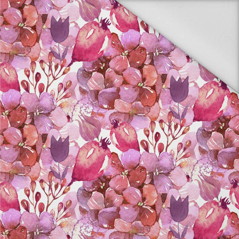 FLOWERS MIX (IN THE MEADOW) - Waterproof woven fabric