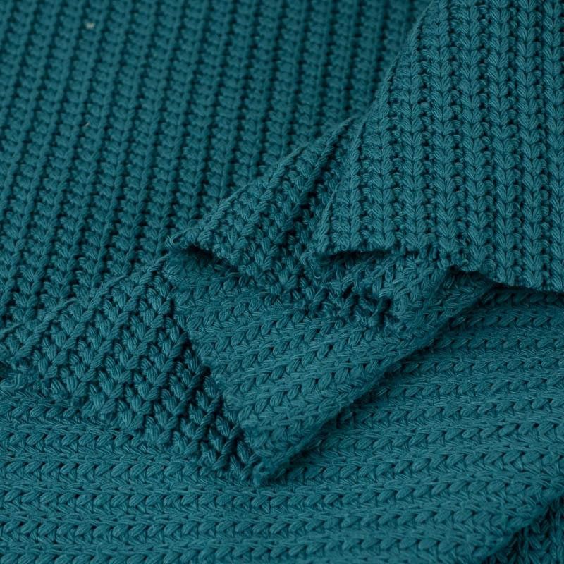 SMARAGD - Cotton sweater knit fabric